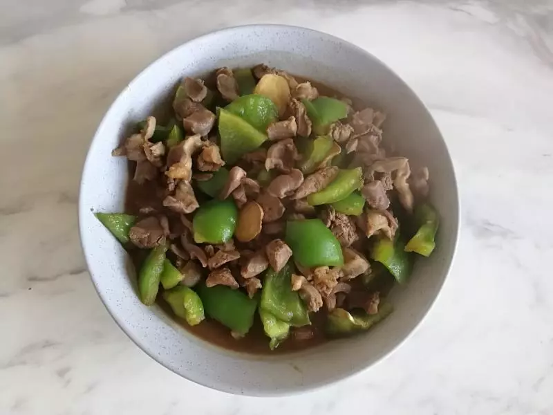 鸡胗炒青椒