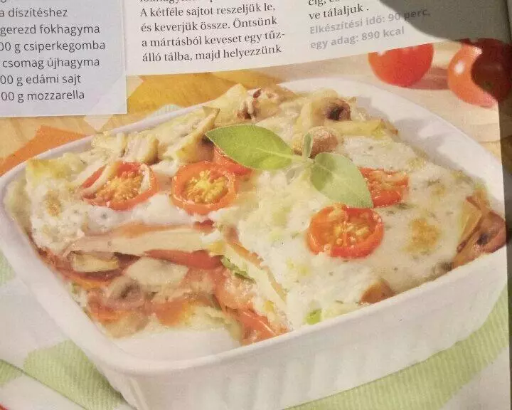 蘑菇西紅柿LASAGNE