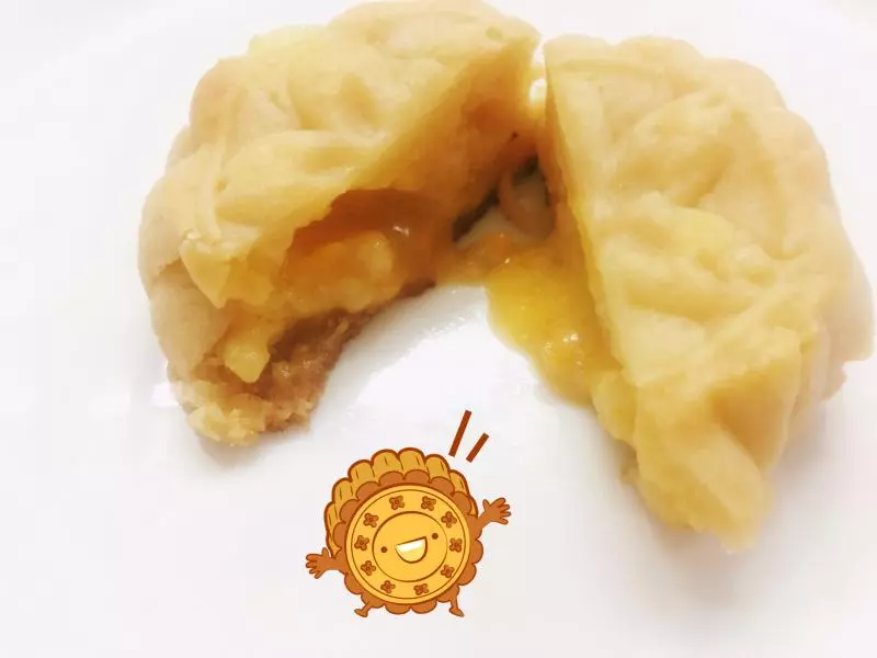 金沙奶黄月饼