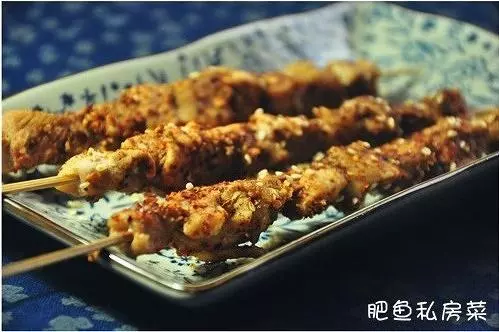 鱼式蒜香蜜辣烤肉