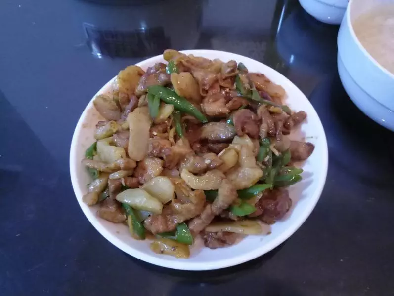 马蹄炒肉丝