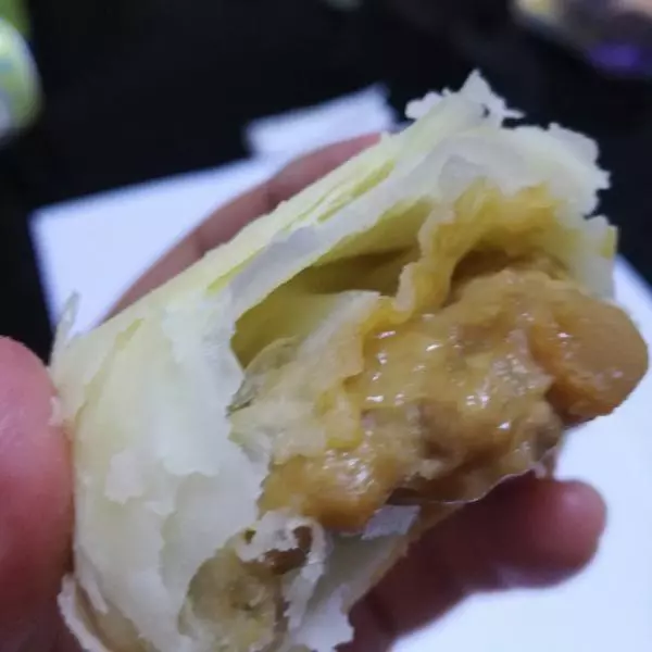 玉米油版鲜肉月饼~酥掉渣