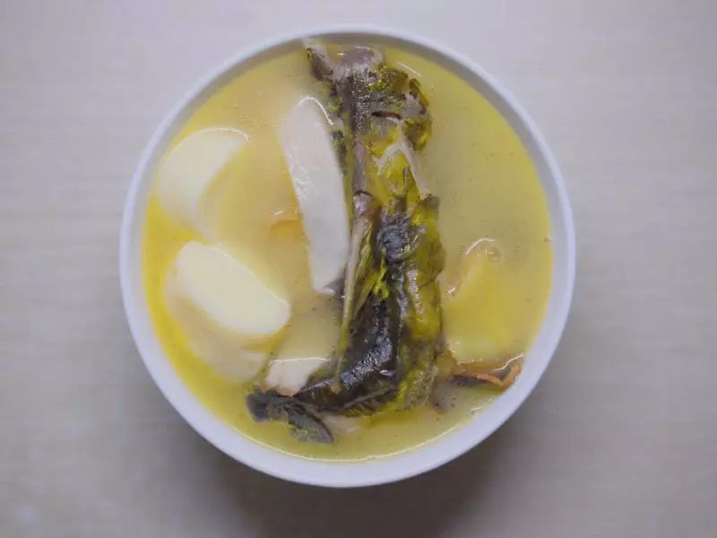 黄骨鱼豆腐汤