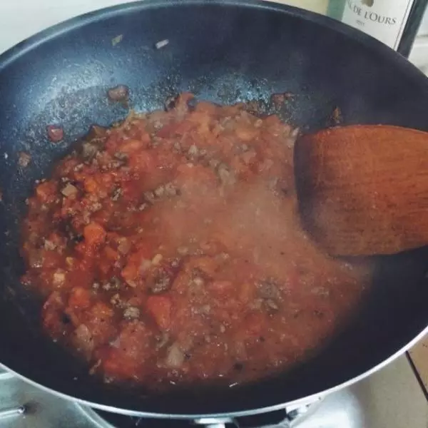 意大利肉酱面的酱！