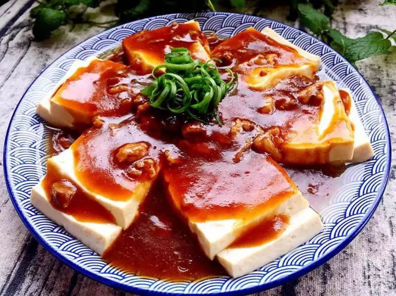 肉末蒸豆腐