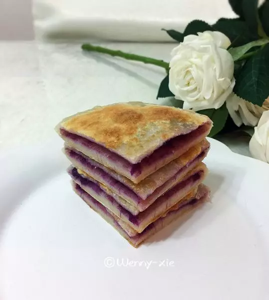 紫薯馅饼