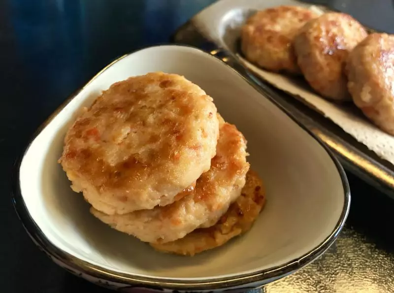 土豆虾饼