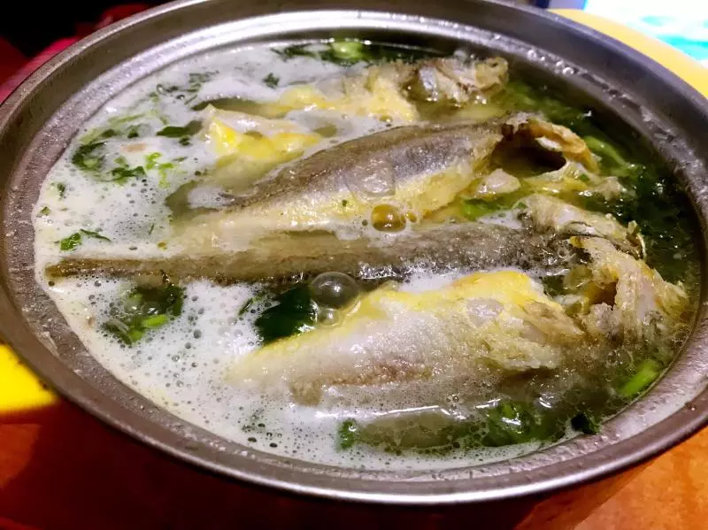 雪菜黃魚暖鍋