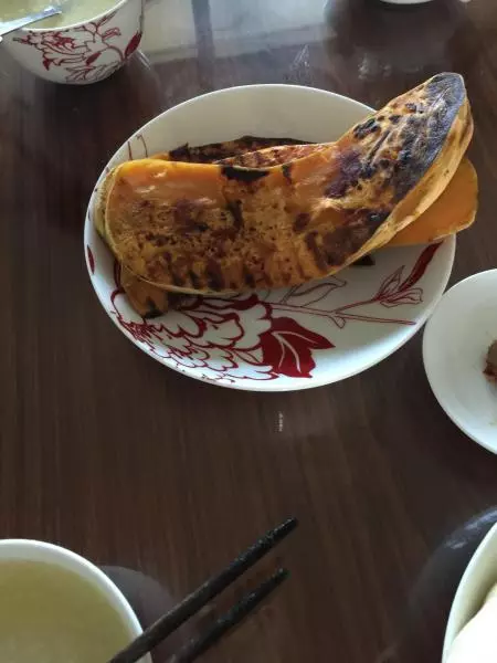 电饼铛烤红薯片