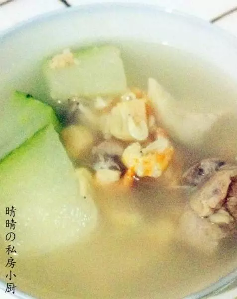 冬瓜乾貝排骨湯