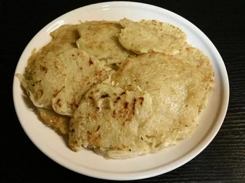 豆粉版萝卜饼