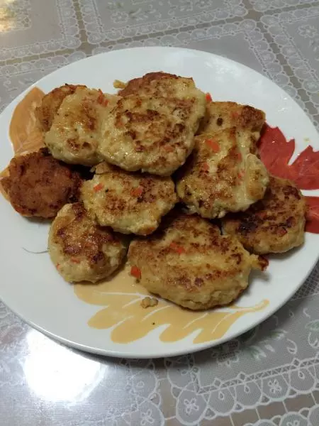 鸡胸肉豆腐饼