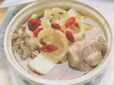 花膠西洋參瘦肉湯