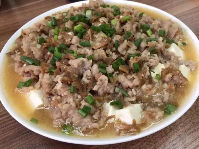 肉沫嫩豆腐