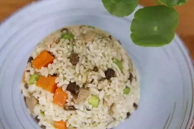 香菇焖饭电饭锅版丨翔宇素食