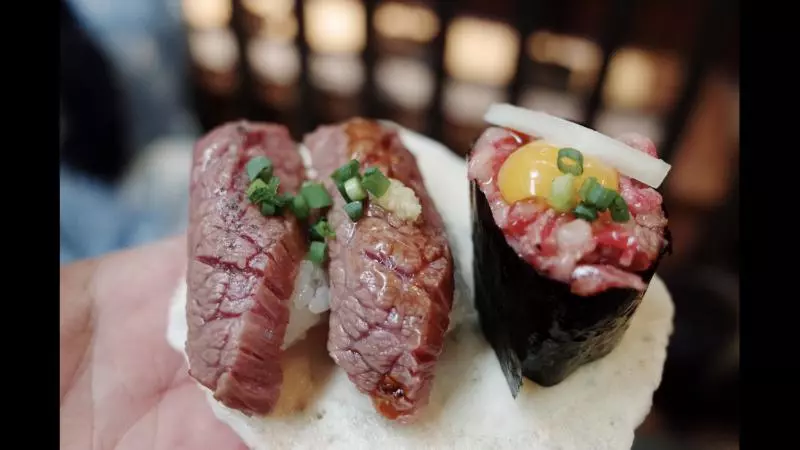 和牛壽司 Wagyu Beef Sushi