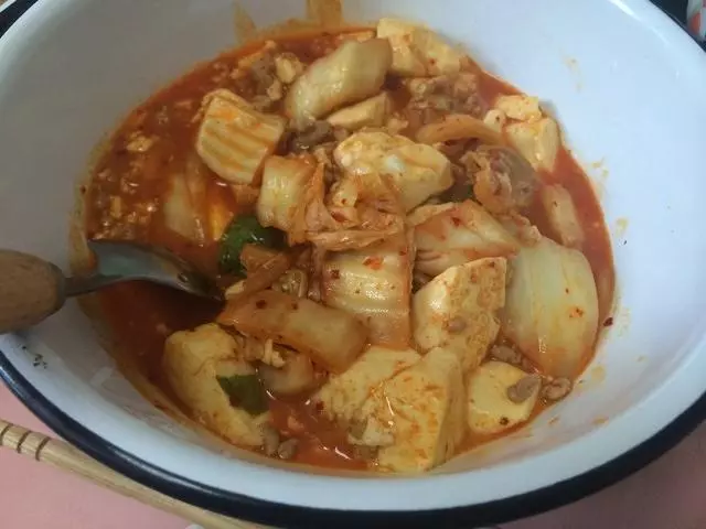 韓國泡菜豆腐