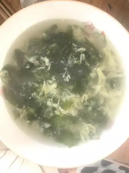 紫菜蛋花湯