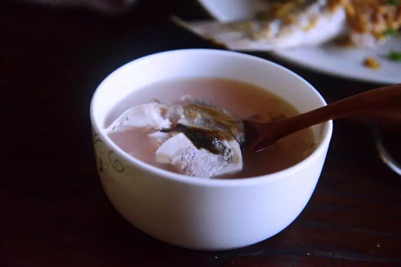 紫苏梅包公鱼汤