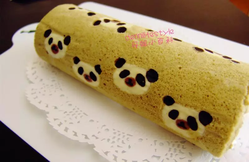 抹茶熊貓蛋糕卷 MATCHA PANDA ROLL CAKE