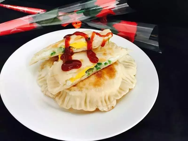 饺子皮太阳饼