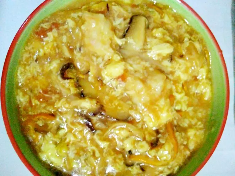 双菇虾丸汤