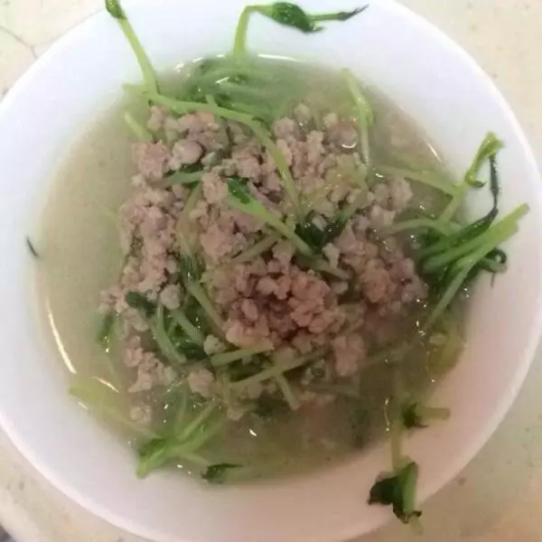 上湯豆苗