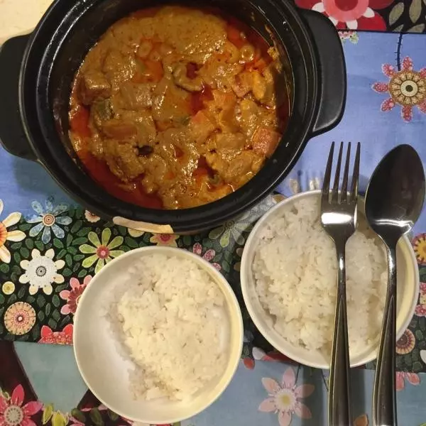 Masman chicken curry 瑪莎曼咖喱雞