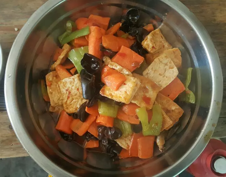 家常豆腐（素食）