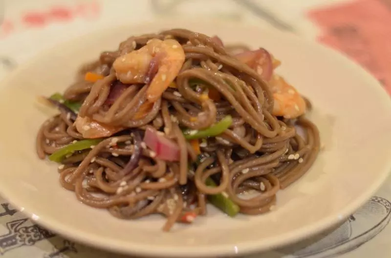 什錦蕎麥炒麵—我的旅西食譜