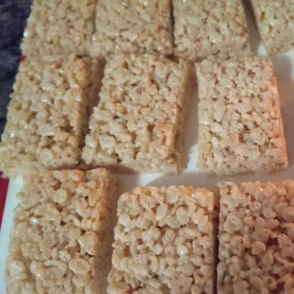 Rice crispy square