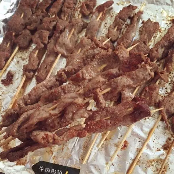 孜然牛肉串