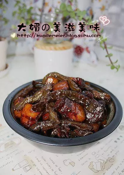 干豆角烧肉