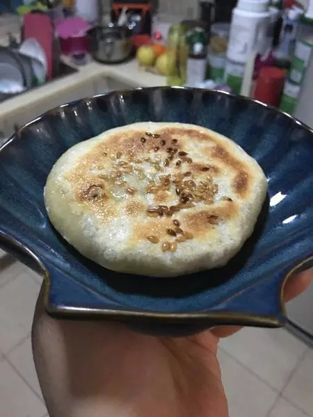 亚麻籽洋葱牛肉饼