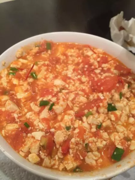 西红柿豆腐