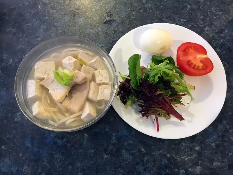 鳕鱼豆腐汤（面）