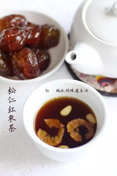 松子紅棗茶——冬日補氣血