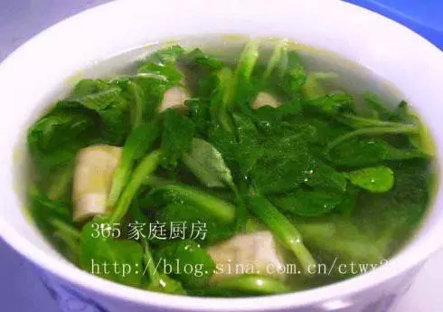 扁尖雞毛菜雞湯