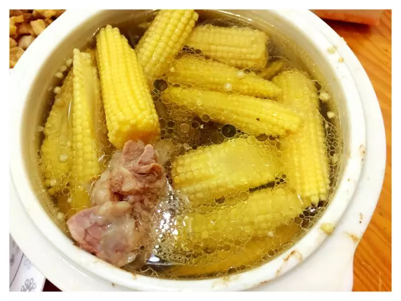 玉米芯排骨汤