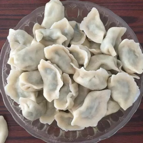 小白菜羊肉馅儿饺子