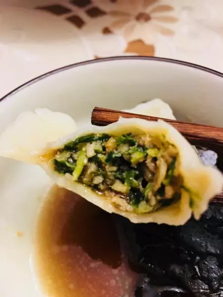 饺子?，小白菜?