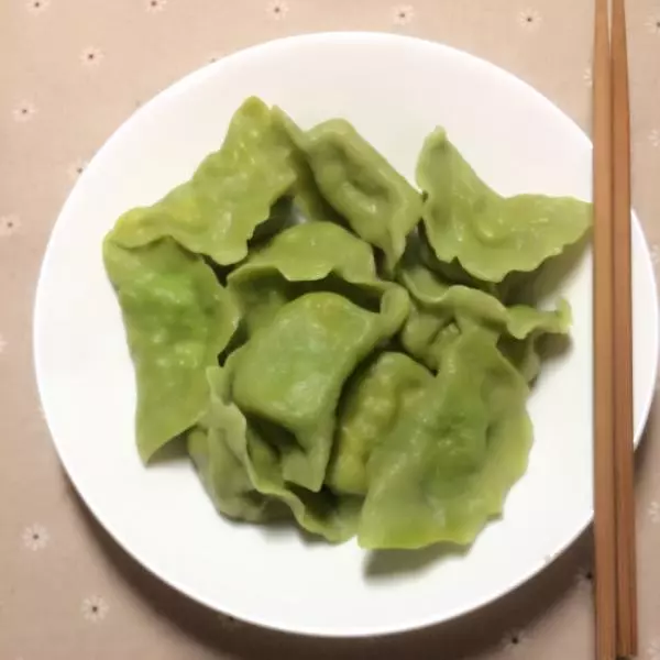 角瓜鸡蛋虾仁水饺