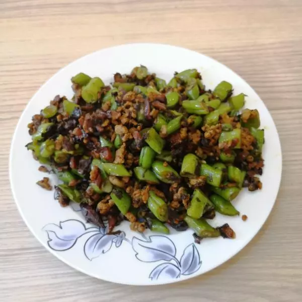 橄榄菜肉碎四季豆