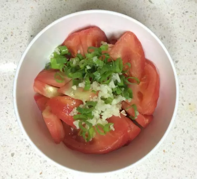 《昨日的美食》之韩国风味番茄沙拉