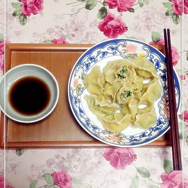 蟹肉三鲜水饺