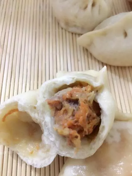 胡萝卜牛肉蒸饺