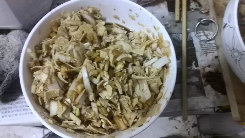 娃娃菜拌干豆腐