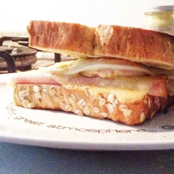 英雄早餐三明治！