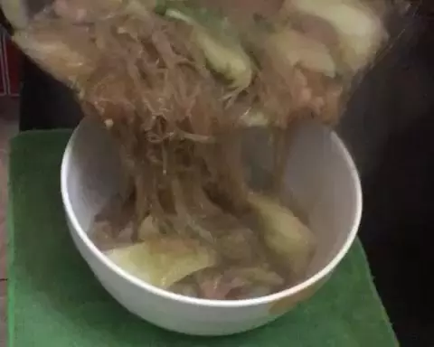 猪肉白菜炖粉条