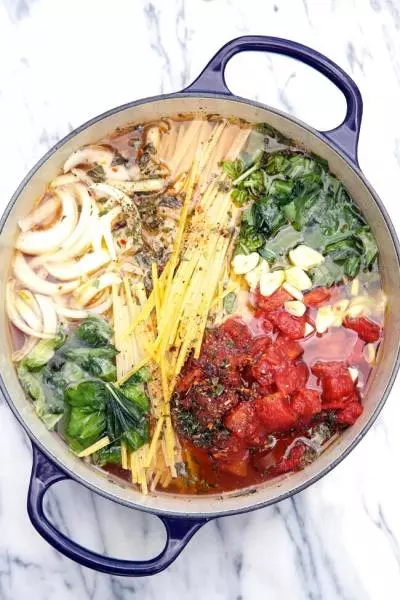 One pot pasta 一锅端意面